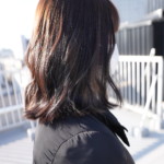 【地毛風】暗髪カラー＋艶感！？！？！？